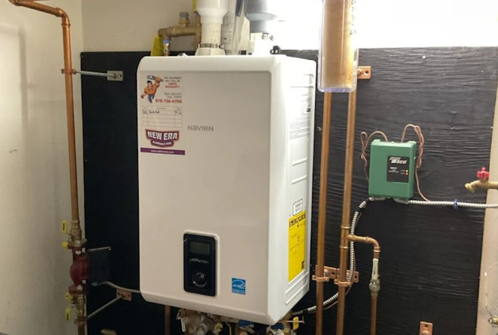 Tankless white Water heater