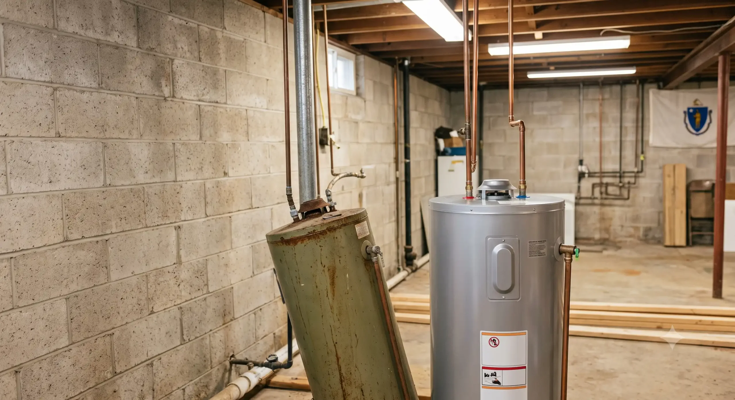 water heater replacement cost in ma